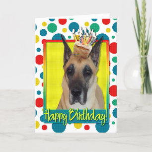 Birthday Cupcake — Great Dane Card