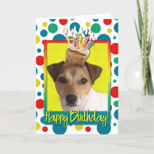 Jack Russell Birthday Cards Zazzle