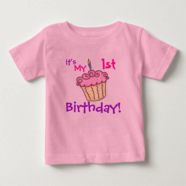 Birthday Cupcake shirt (Front)