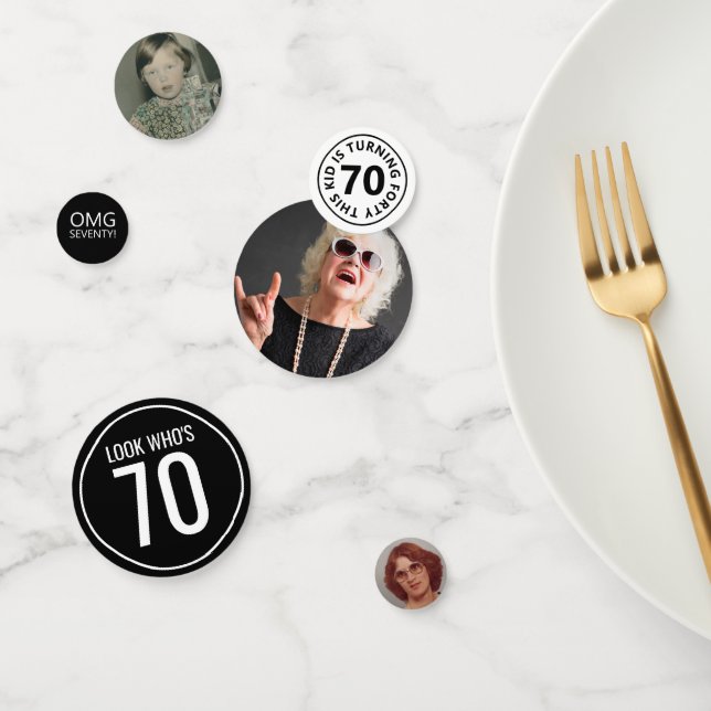 Birthday Custom Confetti (Group)