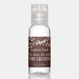 Birthday Custom Man Myth Legend Hand Sanitizer