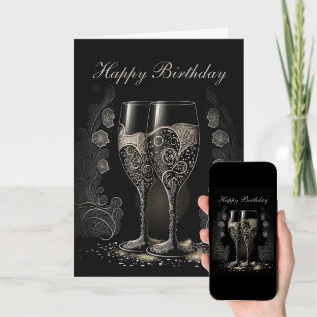 Birthday Custom Message Card Zazzle