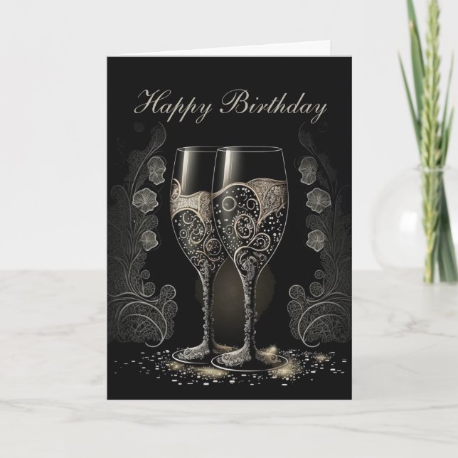 Birthday Custom Message Card (Front)