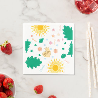 Birthday Custom Name, Party Supplies Paper & Party Napkins