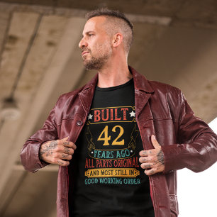 Birthday Custom Years All Original Parts Funny T-Shirt