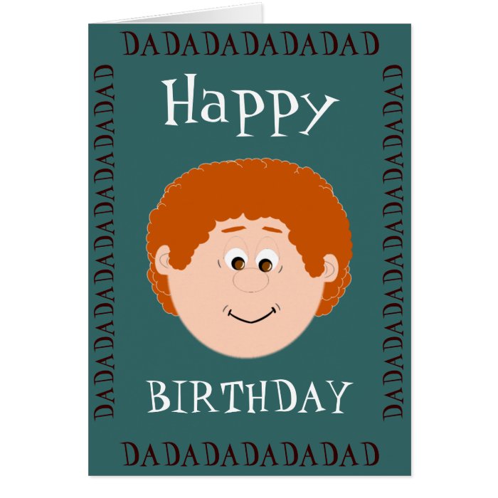 and Your Daughter Happy Birthday Dad Greeting Card Templates