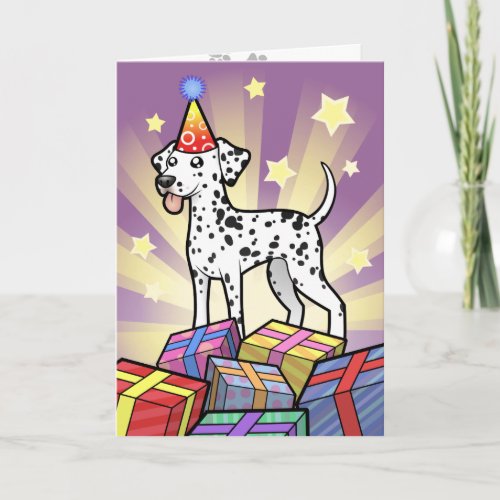 Birthday Dalmatian Card