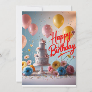 Birthday Design Invitation