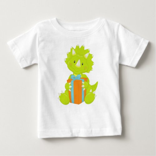 Birthday Dinosaur Party Dinosaur Party Hat Gift Baby T_Shirt