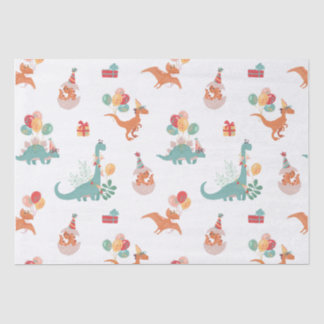Birthday Dinosaur! Tissue Paper