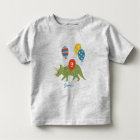 Birthday Dinosaur Triceratops Custom Name Age