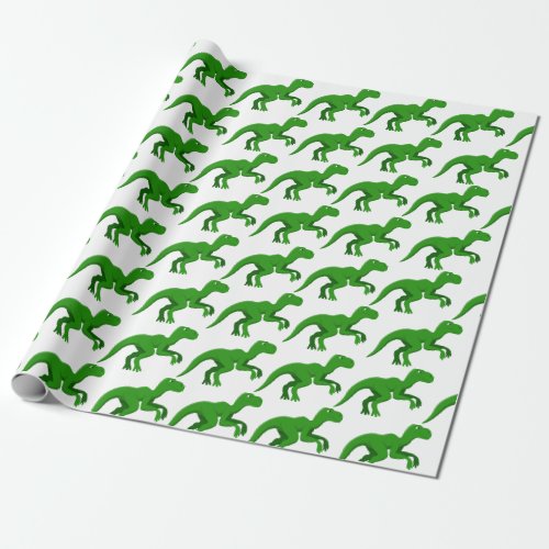 Birthday Dinosaur Wrapping Paper