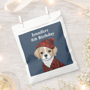 birthday dog in scottish Disguise Favor Bag