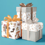 Birthday Dog Wrapping Paper Sheets<br><div class="desc">Celebrate that special dog lover in your life with these adorable dog themed wrapping paper sheets!</div>