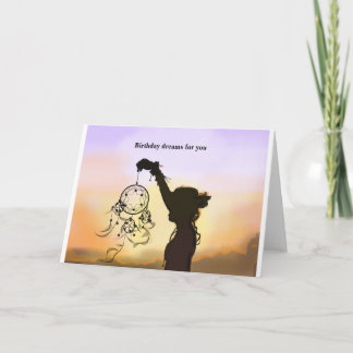 Birthday dreams card