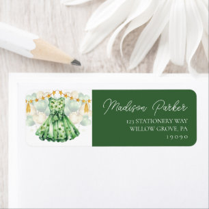 Birthday Dress St Patrick's Day Label