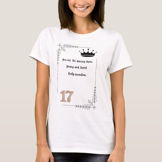 Birthday dress T-Shirt (Front)