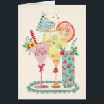 Birthday Drinks Card<br><div class="desc">Birthday Drinks Card</div>