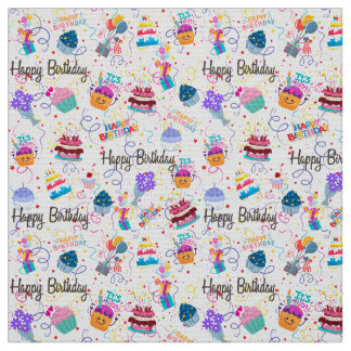 Birthday Fabric by the yard