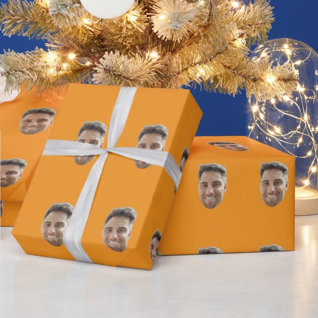 Birthday Face Wrapping Paper (Holidays)