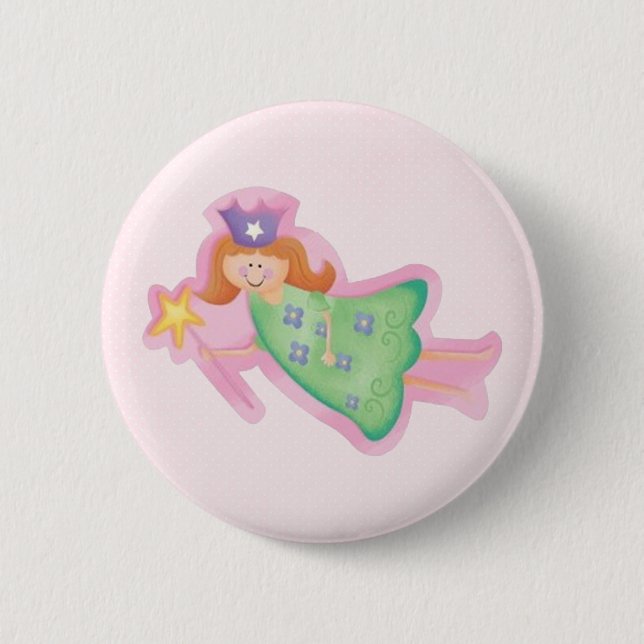Birthday Fairy Button (Front)