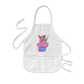 birthday fairy kids' apron