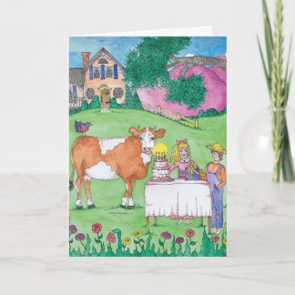 BIRTHDAY - Farm Card
