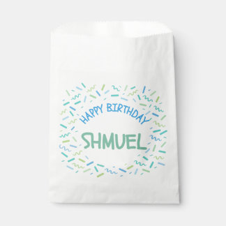 birthday favor bag