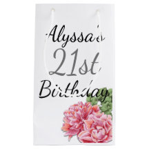 birthday favor bag
