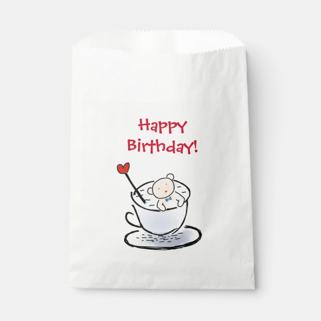Birthday Favor Bag (Front)