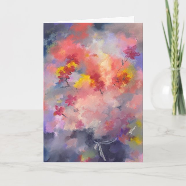 Birthday Flowers to You Card (Front)