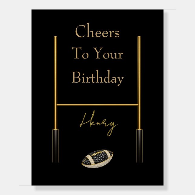 Birthday  foam board (Front)