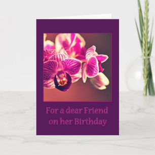 Birthday for a Dear Friend Card