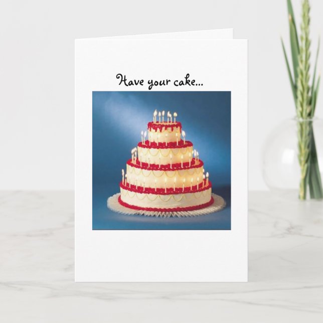 Birthday (for anyone) card (Front)