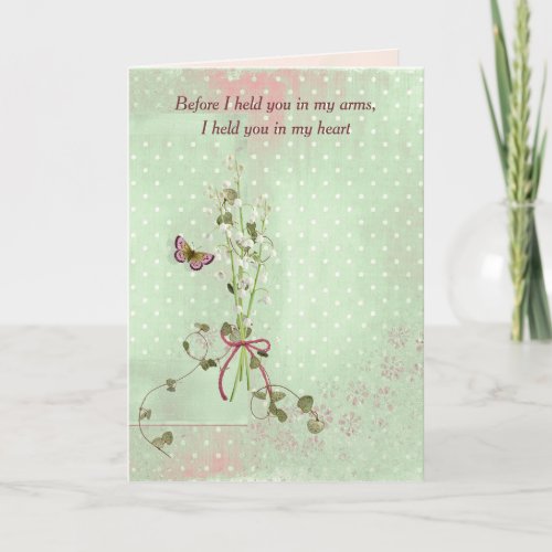 Birthday for Daughter Lily of the Valley Card