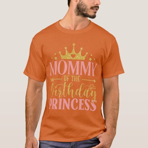 Birthday For Girl Outfit Mommy Of The Birthday Pri T_Shirt