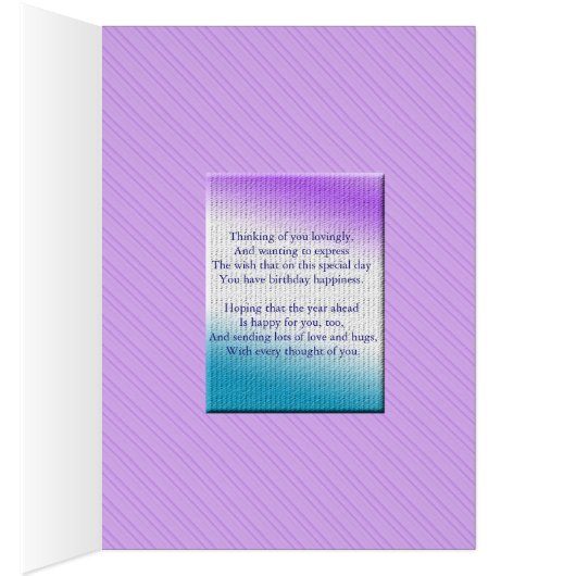 Birthday for niece, modern and chic (Inside (Right))