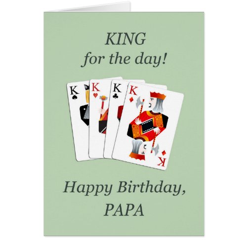 Birthday for Papa Hearts Full House