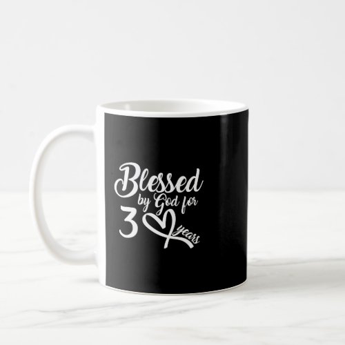 Birthday for Women Girl Blessed By God for 30 Year Coffee Mug