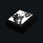 Birthday French Bulldog Gift Box<br><div class="desc">add text or upload your own image</div>