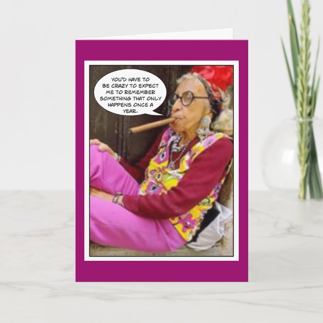 Birthday, Friend Card (Front)