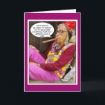 Birthday, Friend Card<br><div class="desc">This Birthday Card is just right for Baby Boomers with a sense of humor.  Buy them one at a time or in bulk and save money.(we donate a portion of EVERY sale to The Breast Cancer Research Foundation)</div>