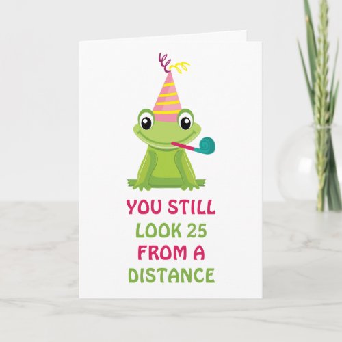 Birthday Frog   Card