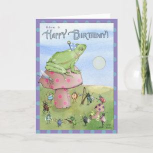 Birthday Frog Card