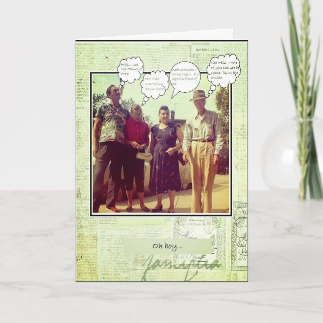 Birthday Funny Card (Front)