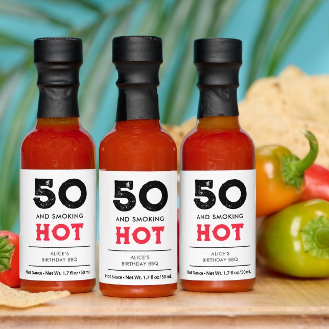 Birthday Funny Hot White Hot Sauces (Multi)