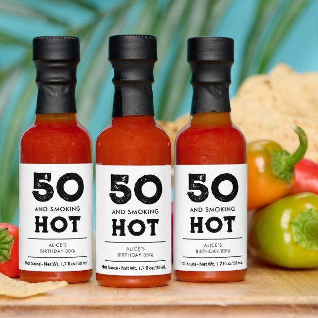 Birthday Funny Hot White Sauces (Multi)