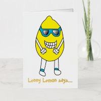 Birthday Funny Lemon