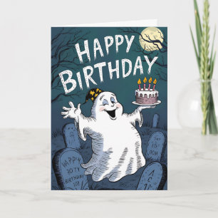 Birthday Ghost Card