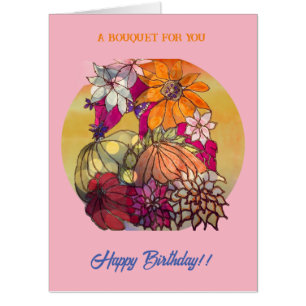 Birthday Giant Bouquet Card